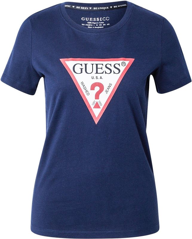 GUESS Shirt  navy / rood / zwart / offwhite