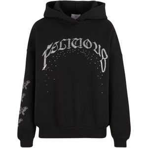 Felicious Sweatshirt  zwart / wit