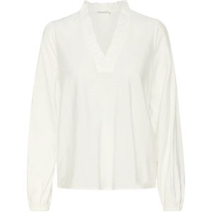 KAFFE - Sanni - Blouse - Elegante Damesblouse - Lange Mouwen