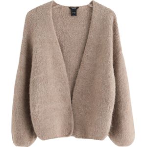 Lindex Gebreid vest 'Vanessa'  cappuccino