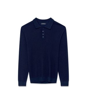 Matinique Trui 'MAKerone'  nachtblauw