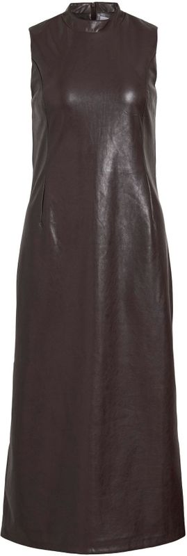 VILA Jurk 'VIElana'  donkerbruin