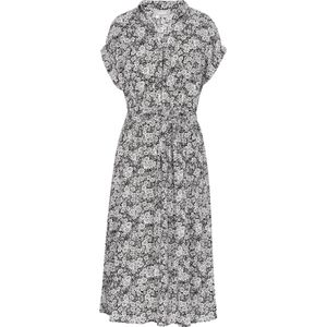 FELIPA Blousejurk  zwart / wit