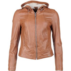 Maze Tussenjas  donkerbeige / cognac / lichtbruin