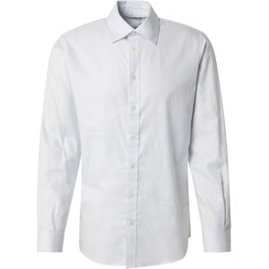 SELECTED Overhemd 'SLHETHAN'  lichtblauw / wit