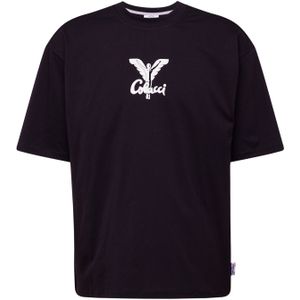 Carlo Colucci Shirt  zwart / wit