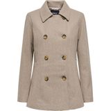 ONLY - Tussenmantel - Cappuccino - Klassieke Mantel
