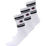 Sokken met logostitching in een set van 3 paar, model 'Crew'
