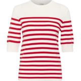 SOAKED IN LUXURY - SLSpina - Trui - Rood/Wit - Gestreept