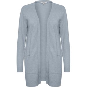 b.young Gebreid vest 'NONINA'  grijs