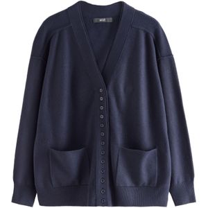 Next Gebreid vest  marine