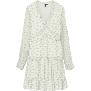 Vero Moda Petite Jurk 'VMSMILLA'  opaal / donkergroen / wit