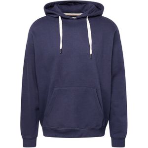 BLEND Sweatshirt  donkerblauw / wit