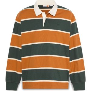 TIMBERLAND Shirt  ecru / cognac / donkergroen