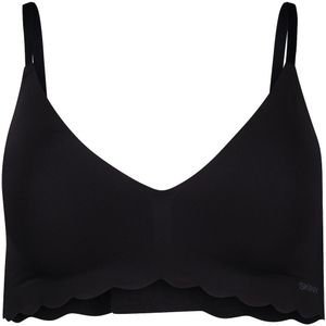 T-shirt BH - Zwart - 72% Polyamide, 28% Elastaan - Verwijderbare Cups