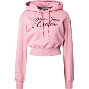 Versace Jeans Couture Sweatshirt  rosa / zwart