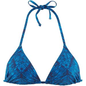Look - Triangelbikini - Marine Gedessineerd - Zonder Beugels - Verwijderbare Cups