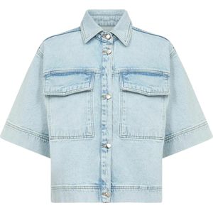 Levete Room Shirt  lichtblauw