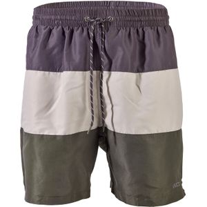 BECO the world of aquasports Zwemshorts 'Coastline'  grijs / groen