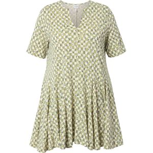 Ulla Popken Shirt  beige / navy / appel