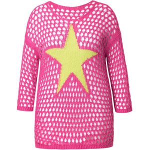 Angel of Style Trui  geel / pink