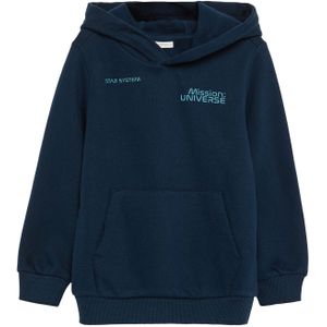 s.Oliver - Sweatshirt - Navy - Capuchon - Lange Mouw