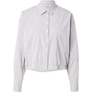 Herrlicher Blouse 'Liline'  zwart / wit