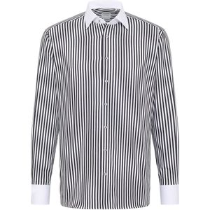 Eterna - Overhemd - Zwart - MODERN FIT - Lange Mouwen - NON IRON
