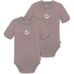 normani Rompertje/body 'Tihoi'  rosa / wit