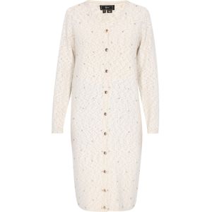 faina Gebreid vest  offwhite