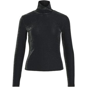 VILA Shirt 'VIEleinas'  zwart