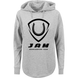 F4NT4STIC Sweatshirt  grijs gemêleerd / zwart