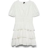 Vmlise - Korte Jurk - V-Hals - Korte Mouwen - Regular Fit