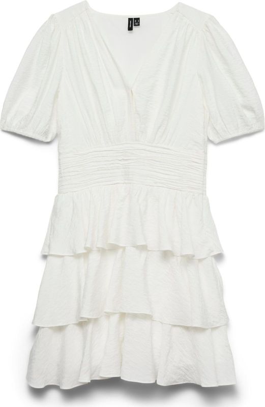 Vmlise - Korte Jurk - V-Hals - Korte Mouwen - Regular Fit