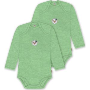 normani Rompertje/body 'Auckland'  groen / gemengde kleuren