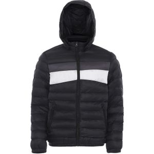 KIANNA Winterjas  donkergrijs / zwart / wit