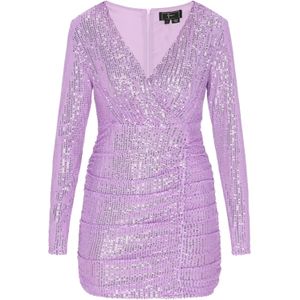 faina Cocktailjurk  lavendel