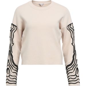 OBJECT Trui 'OBJREYNARD'  nude / zwart