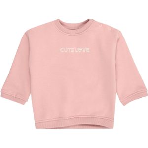 STACCATO Sweatshirt  rosa / wit