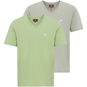 Williot Shirt  pastelgroen / lichtgroen / wit