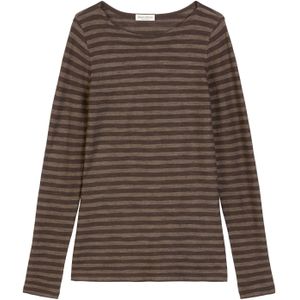 Marc O'Polo Shirt  lichtbruin / donkerbruin