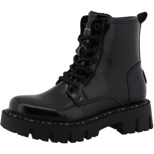 TOM TAILOR Veterlaarsjes  zwart