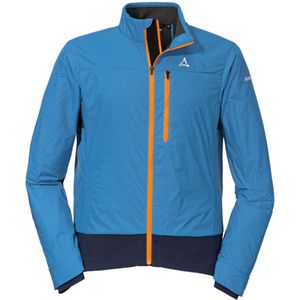 Schöffel Sportjas 'Rugged'  blauw / navy / oranje / wit