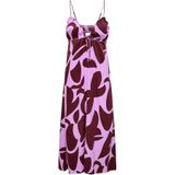 Onljane - Lange Jurk - V-Hals - Mouwloos - Lang