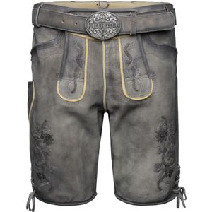 Krüger Buam Klederdracht broek 'Mirko'  grijs