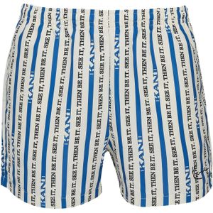 Karl Kani Zwemshorts  blauw / zwart / wit