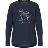 NAME IT Shirt 'NKFVIPARTY'  navy / zilver