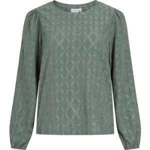 VILA Shirt 'VIASTA'  groen