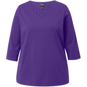 Ulla Popken Shirt  violetblauw