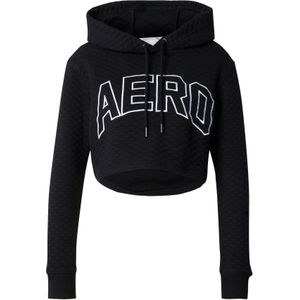 AÉROPOSTALE Sweatshirt  zwart / wit